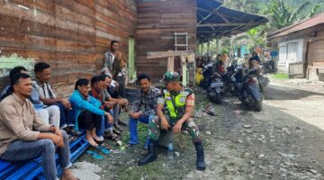 Jalin Silaturahmi Babinsa Desa Soyo Komunikasi Sosial Ke Tokoh Masyarakat