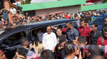 Menjadi Catatan Sejarah Presiden Jokowi Berbelanja Buah dan Sayur di Pasar Buah Berastagi Kabupaten Karo