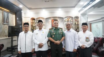 Pangdam Iskandar Muda Terima Silaturahmi dari Rektor IAIN Langsa